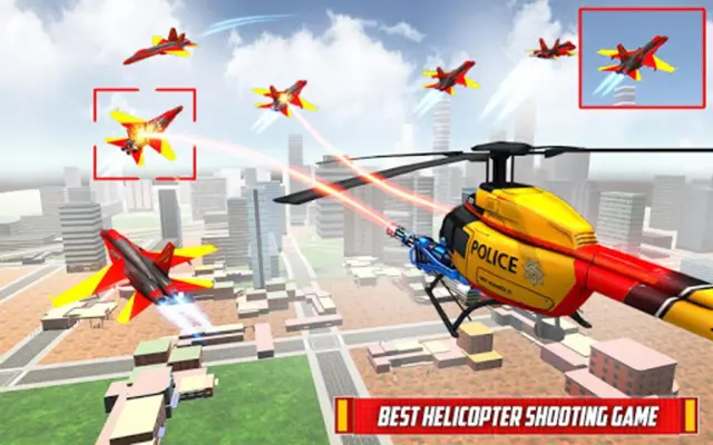 Helicopter Robot Car Game android App screenshot 3